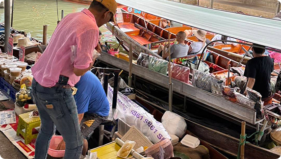 ダムヌンサドゥアック水上マーケット04